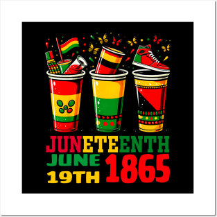 Juneteenth Celebrating 2024 Since 1865 Celebrate Juneteenth Posters and Art